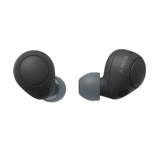 Sony WF-C700N Wireless, Bluetooth, Noise Cancelling Earbuds (Small, Lightweight Earbuds with Multi-Point Connection, IPX4 rating, up to 20 HR battery, Quick Charge, iOS & Android) Black Black Single