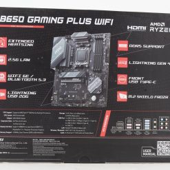 MSI B650 GAMING PLUS WIFI Motherboard, ATX - Supports AMD Ryzen 7000 Series Processors, AM5 - 14+2 Duet Rail VRM, DDR5 Memory Boost 6400+MHz/OC, 2 x PCIe 4.0 x16, 2 x M.2 Gen4, Wi-Fi 6E ATX B650 GAMING PLUS WIFI - Image 10