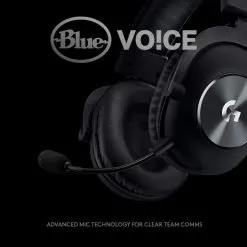 Alternative view of Logitech G PRO X Gaming Headset - BLACK Standard Headset
