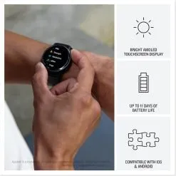 Garmin vívoactive 5 GPS Smartwatch, AMOLED Touchscreen Orchid - Image 3