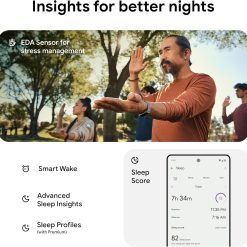 Google Fitbit Charge 6 Activity Tracker with 6-months Premium Membership Included, 7 days battery life and Google Wallet and Google Maps, Porcelain / Silver Aluminium - Image 4